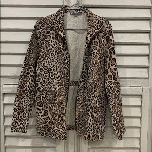 Elliott Lauren cheetah print coat
